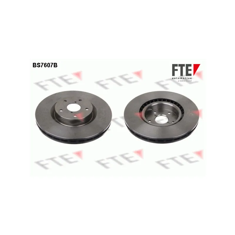 Jeu de 2 disques de frein avant FTE BS7607B