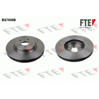 Jeu de 2 disques de frein avant FTE BS7608B