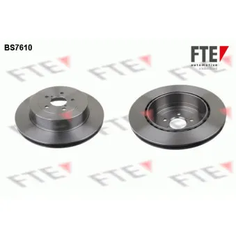 Jeu de 2 disques de frein arrière FTE BS7610