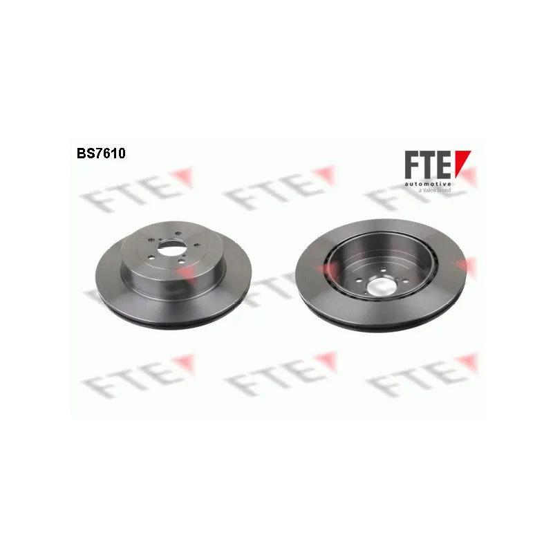 Jeu de 2 disques de frein arrière FTE BS7610