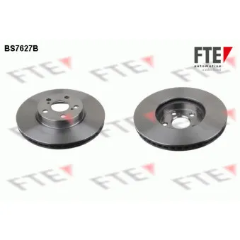 Jeu de 2 disques de frein avant FTE BS7627B