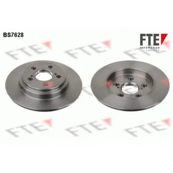 Jeu de 2 disques de frein arrière FTE BS7628