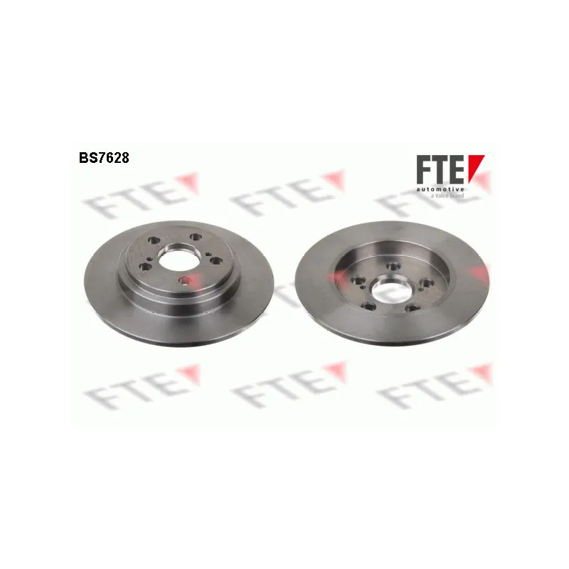 Jeu de 2 disques de frein arrière FTE BS7628