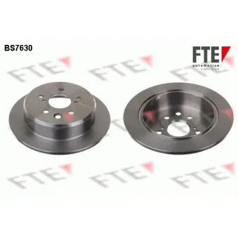 Jeu de 2 disques de frein arrière FTE BS7630