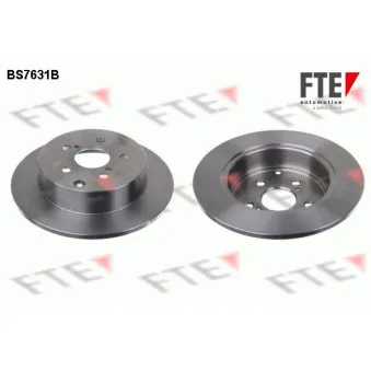 Jeu de 2 disques de frein arrière FTE BS7631B