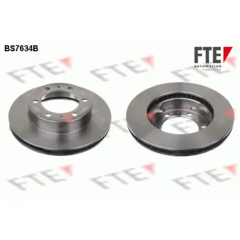 Jeu de 2 disques de frein avant FTE BS7634B