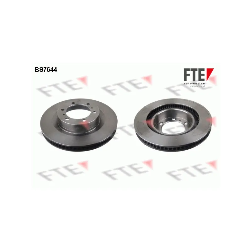 Jeu de 2 disques de frein avant FTE BS7644