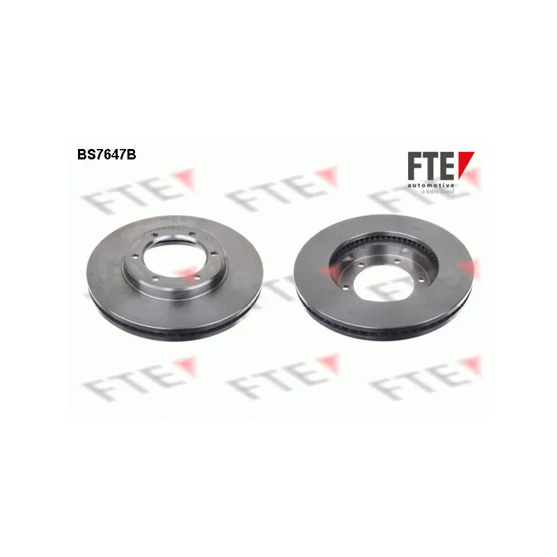 Jeu de 2 disques de frein avant FTE BS7647B