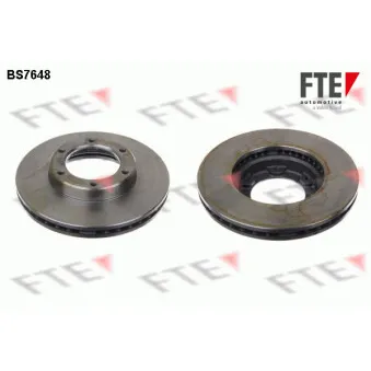 Jeu de 2 disques de frein avant FTE BS7648
