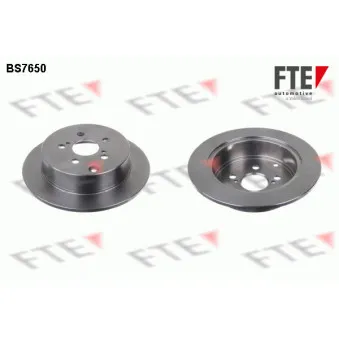 Jeu de 2 disques de frein arrière FTE BS7650