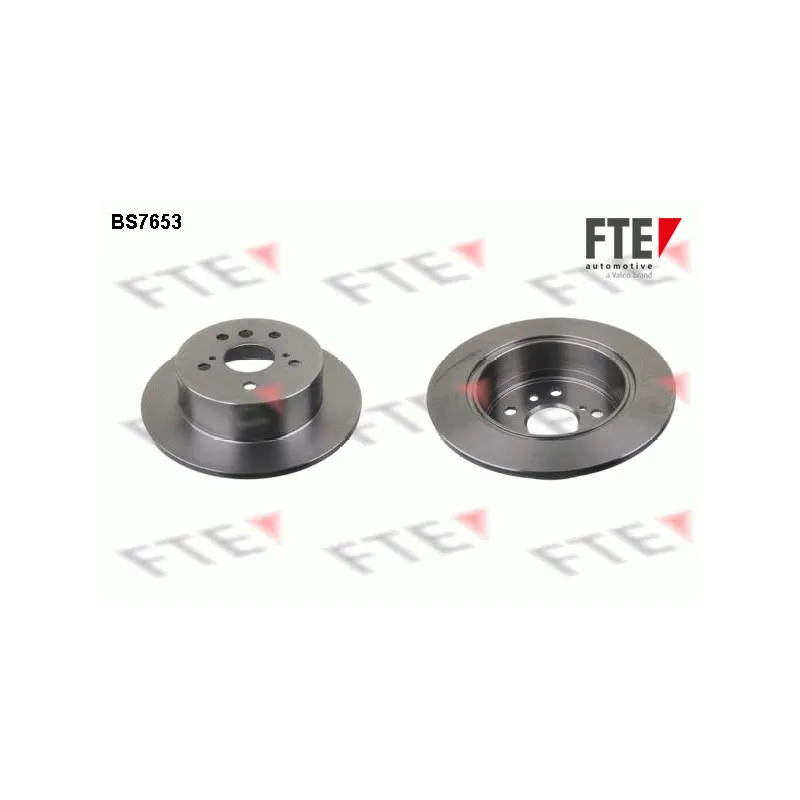 Jeu de 2 disques de frein avant FTE BS7653
