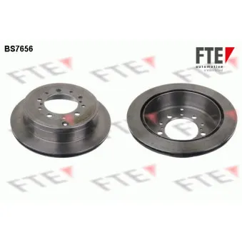 Jeu de 2 disques de frein arrière FTE BS7656