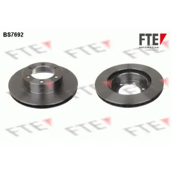 Jeu de 2 disques de frein avant FTE BS7692