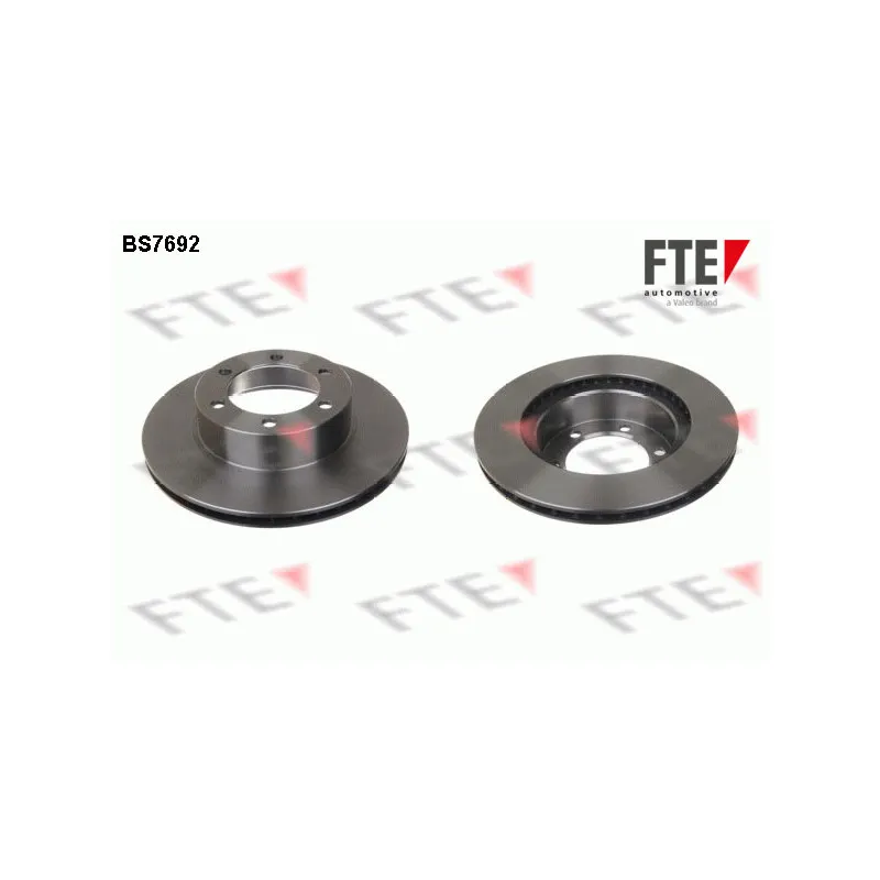 Jeu de 2 disques de frein avant FTE BS7692