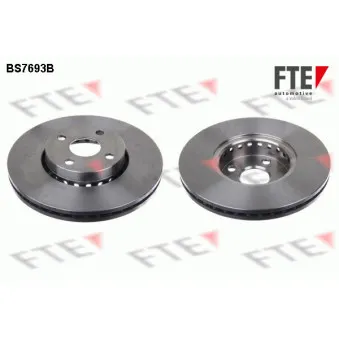 Jeu de 2 disques de frein avant FTE BS7693B