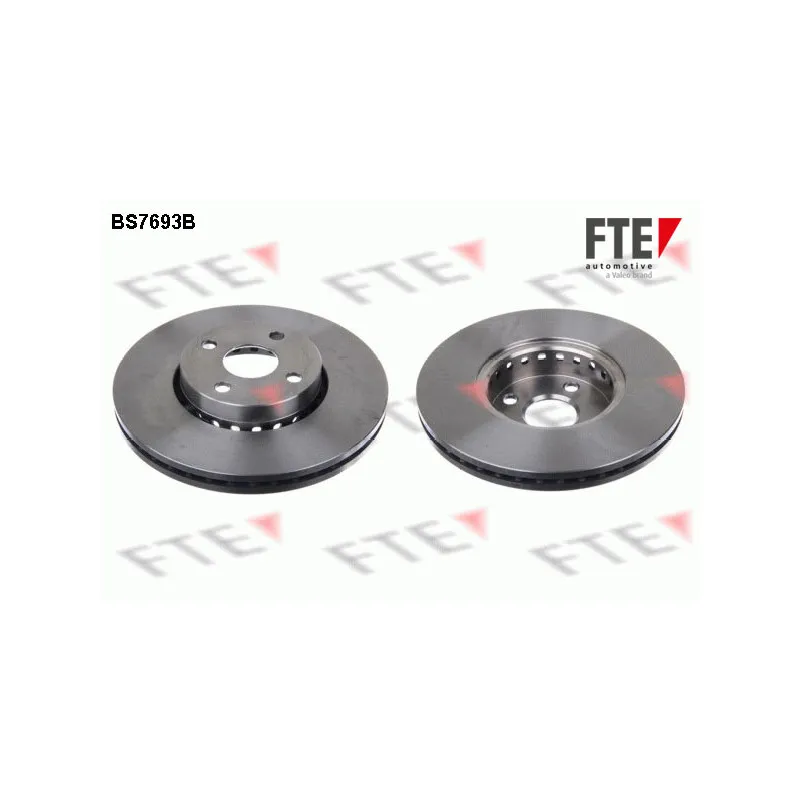 Jeu de 2 disques de frein avant FTE BS7693B
