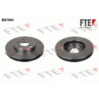 Jeu de 2 disques de frein avant FTE BS7694