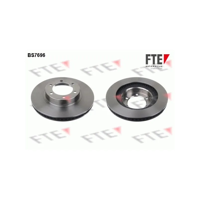 Jeu de 2 disques de frein avant FTE BS7696