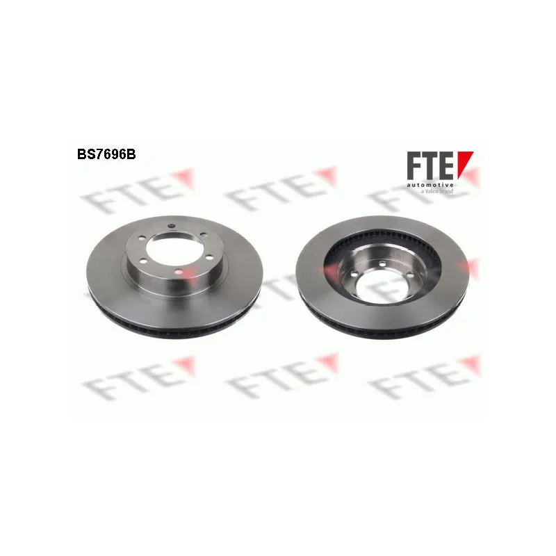 Jeu de 2 disques de frein avant FTE BS7696B