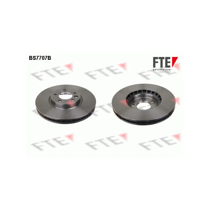 Jeu de 2 disques de frein avant FTE BS7707B