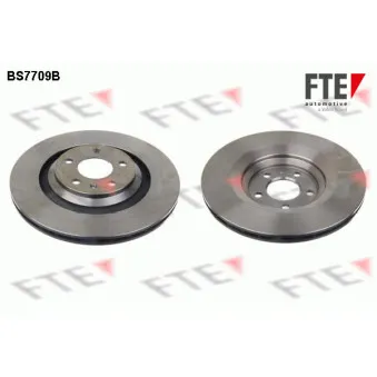 Jeu de 2 disques de frein arrière FTE BS7709B