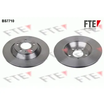 Jeu de 2 disques de frein arrière FTE BS7710