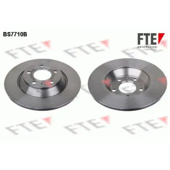 Jeu de 2 disques de frein arrière FTE BS7710B