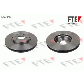Jeu de 2 disques de frein avant FTE BS7713