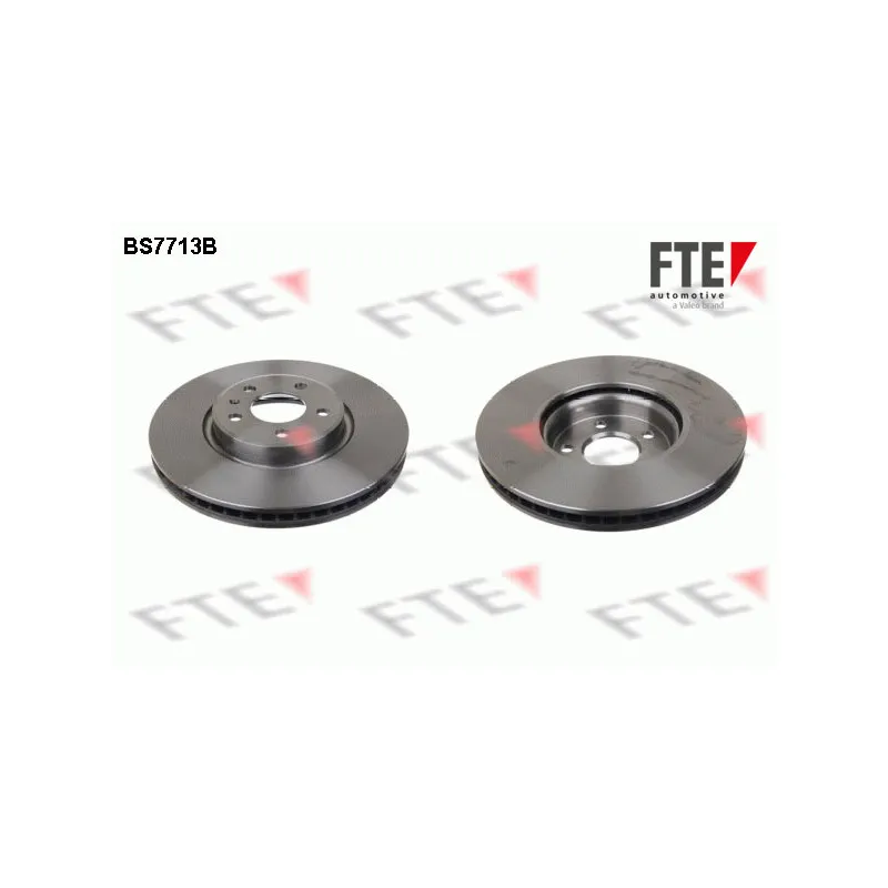 Jeu de 2 disques de frein avant FTE BS7713B