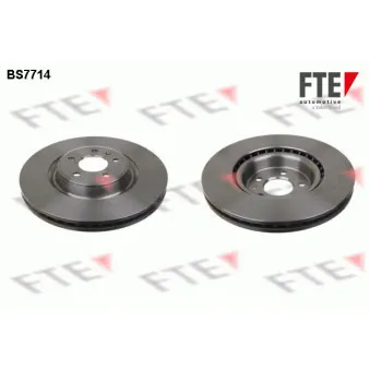 Jeu de 2 disques de frein avant FTE BS7714