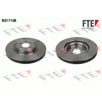 Jeu de 2 disques de frein avant FTE BS7714B