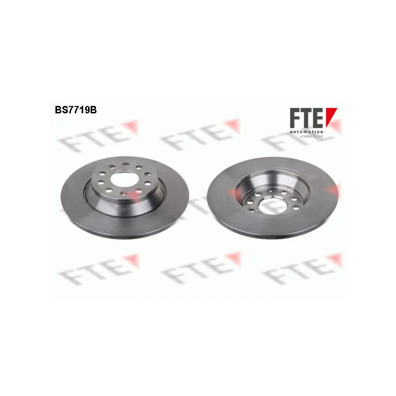Jeu de 2 disques de frein arrière FTE BS7719B