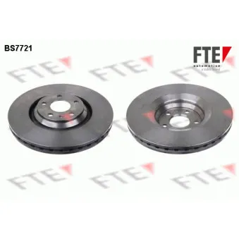 Jeu de 2 disques de frein avant FTE BS7721