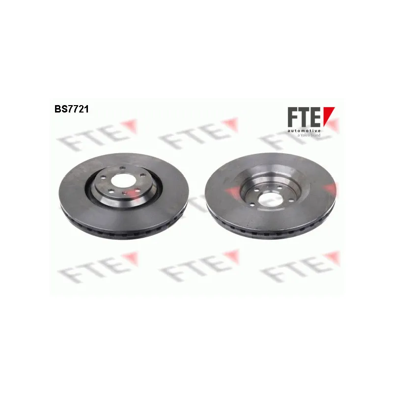 Jeu de 2 disques de frein avant FTE BS7721