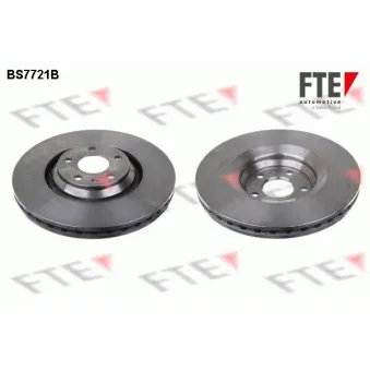 Jeu de 2 disques de frein avant FTE BS7721B