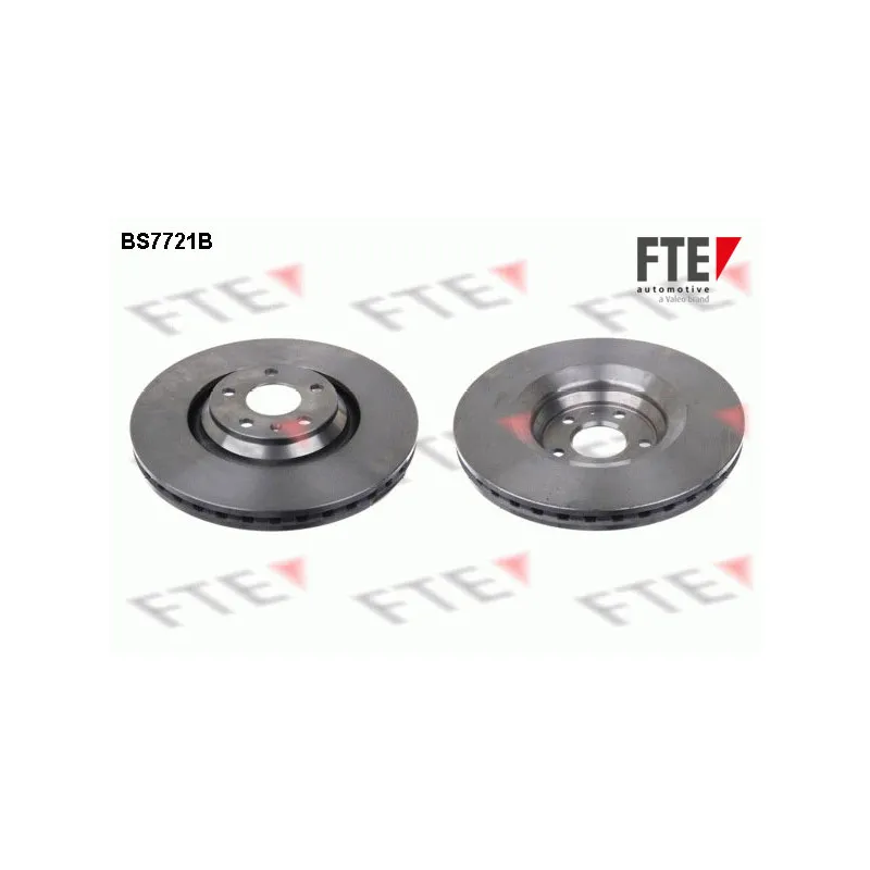 Jeu de 2 disques de frein avant FTE BS7721B