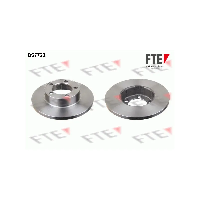 Jeu de 2 disques de frein avant FTE BS7723