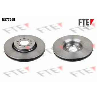 Jeu de 2 disques de frein avant FTE BS7726B