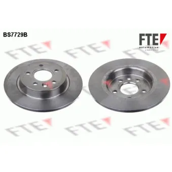Jeu de 2 disques de frein arrière FTE BS7729B