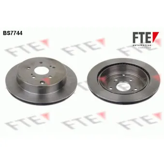 Jeu de 2 disques de frein arrière FTE BS7744