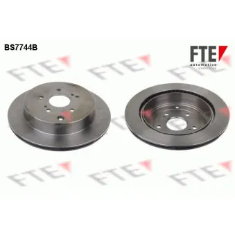 Jeu de 2 disques de frein arrière FTE BS7744B
