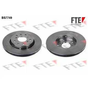 Jeu de 2 disques de frein avant FTE BS7749