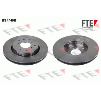 Jeu de 2 disques de frein avant FTE BS7749B