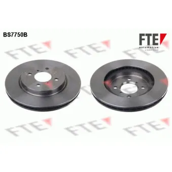 Jeu de 2 disques de frein avant FTE BS7750B