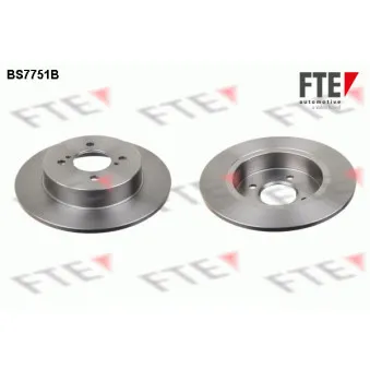 Jeu de 2 disques de frein arrière FTE BS7751B