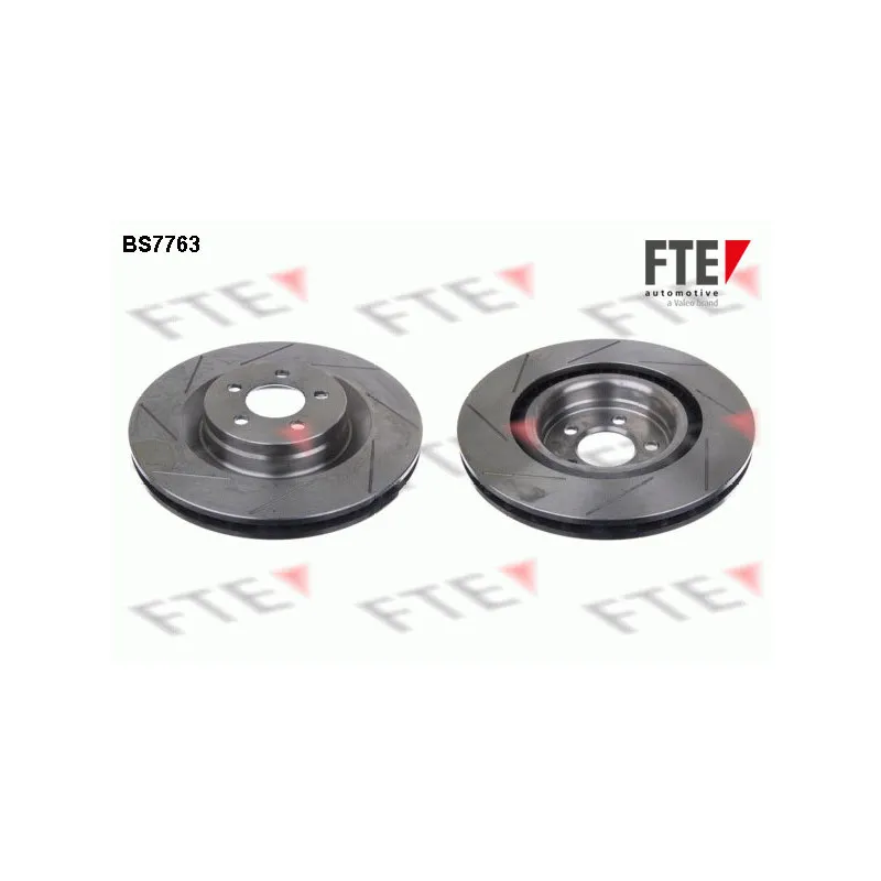 Jeu de 2 disques de frein avant FTE BS7763