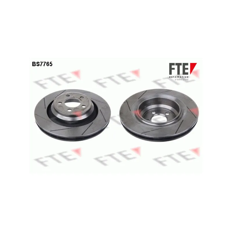 Jeu de 2 disques de frein arrière FTE BS7765