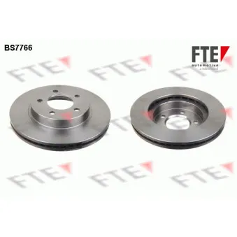 Jeu de 2 disques de frein avant FTE BS7766