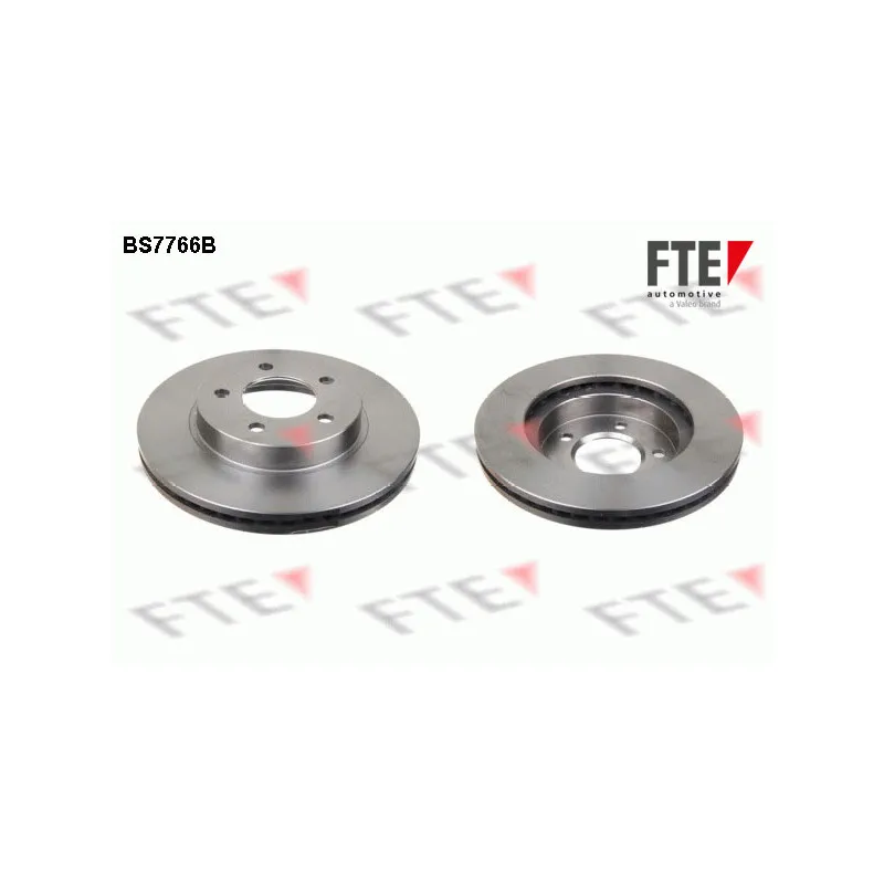 Jeu de 2 disques de frein avant FTE BS7766B