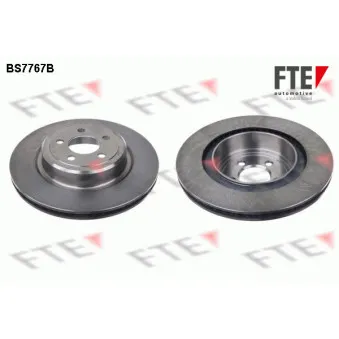 Jeu de 2 disques de frein arrière FTE BS7767B